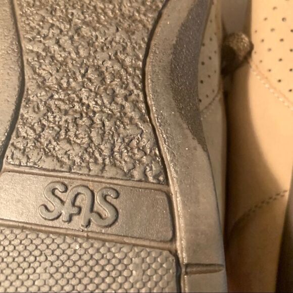 SAS Tree Time Brown Lace Up Suede Comfort Shoes - Picture 4 of 9